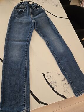 Boy's Old Navy Blue Denim Jeans - Classic Slim Fit Size 12